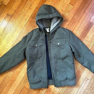 Duluth Trading Co. Women's Superior Fire Hose Hooded Jacket Sz. S